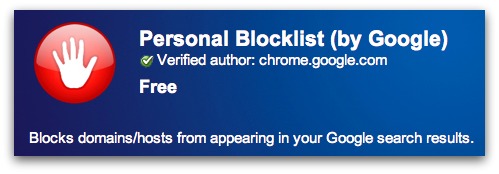 Personal Blocklist