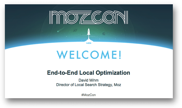 End-to-End Local Optimization
 by David Mihm 