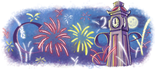 Google New Year Logo