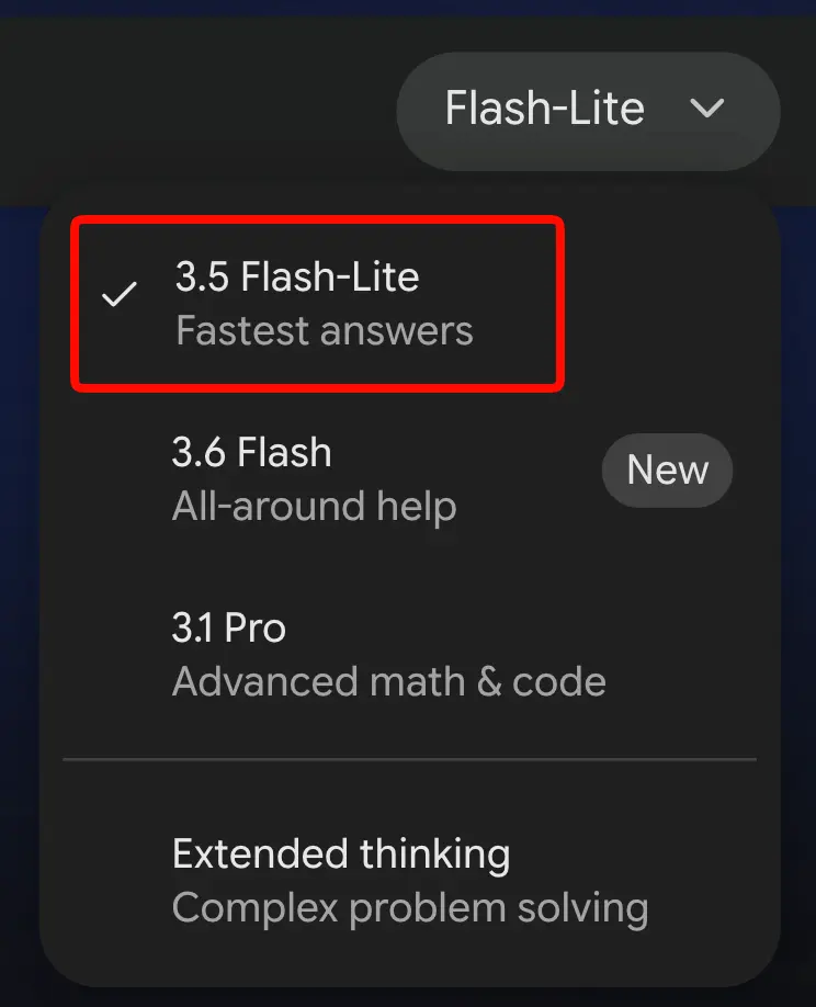 Gemini 3.6 Flash