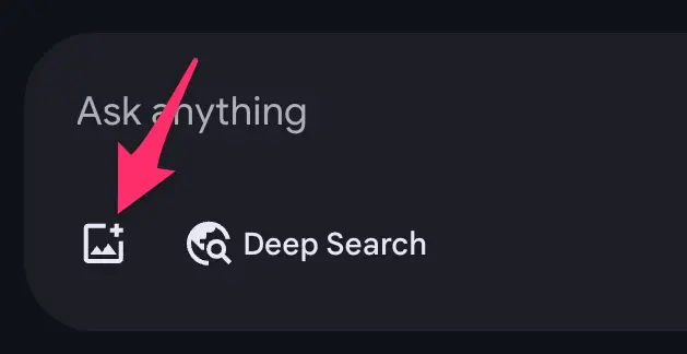 Image Upload in AI Mode