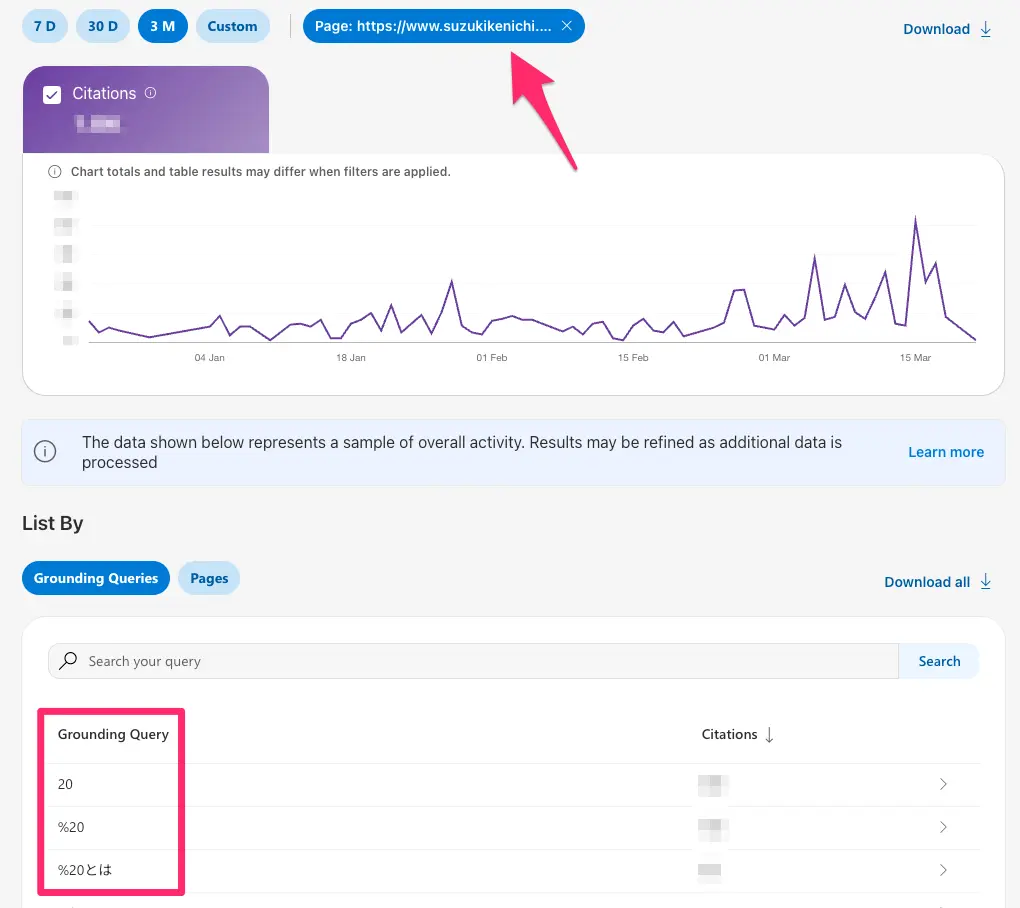 Grounding Query - Page Mapping