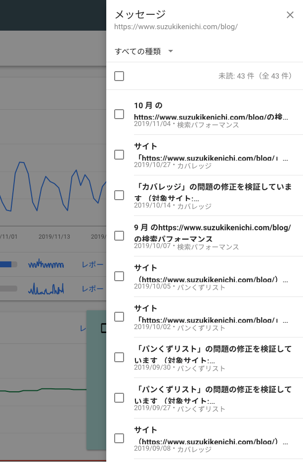 メッセージ一覧