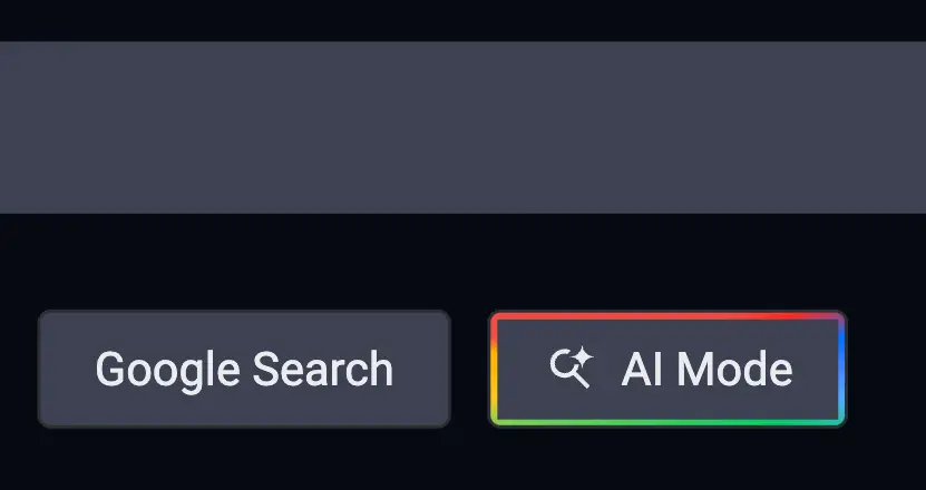 AI Mode ボタン