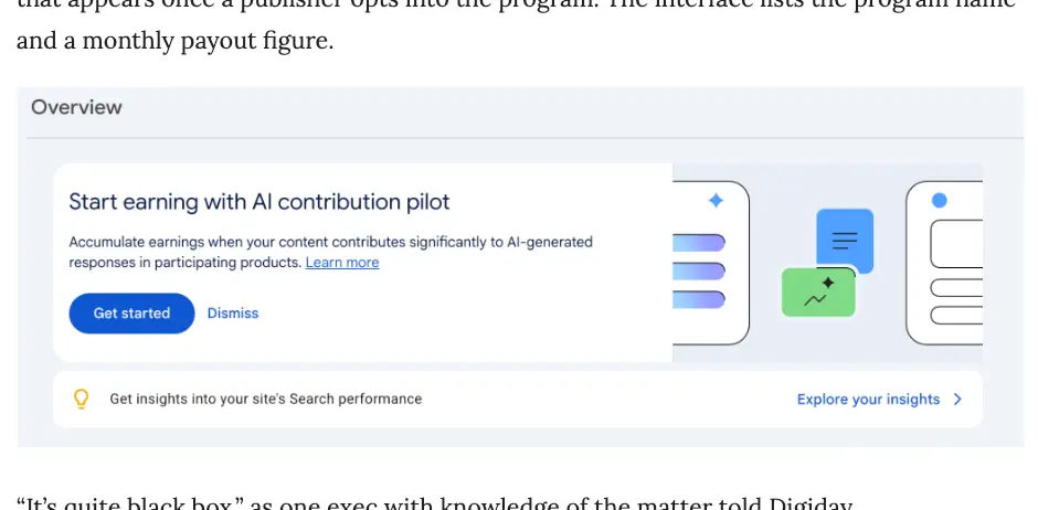 Google Al Contribution Pilot