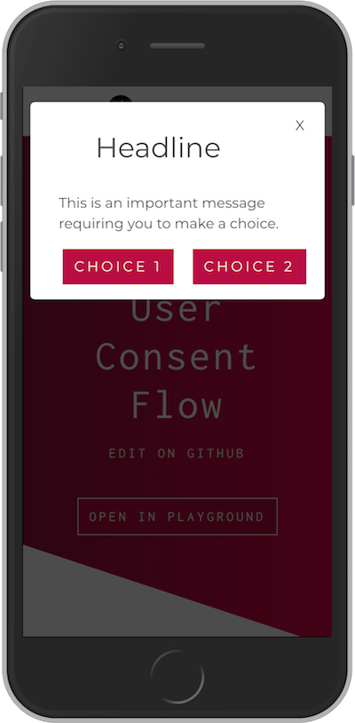 Advanced User Consent Flow