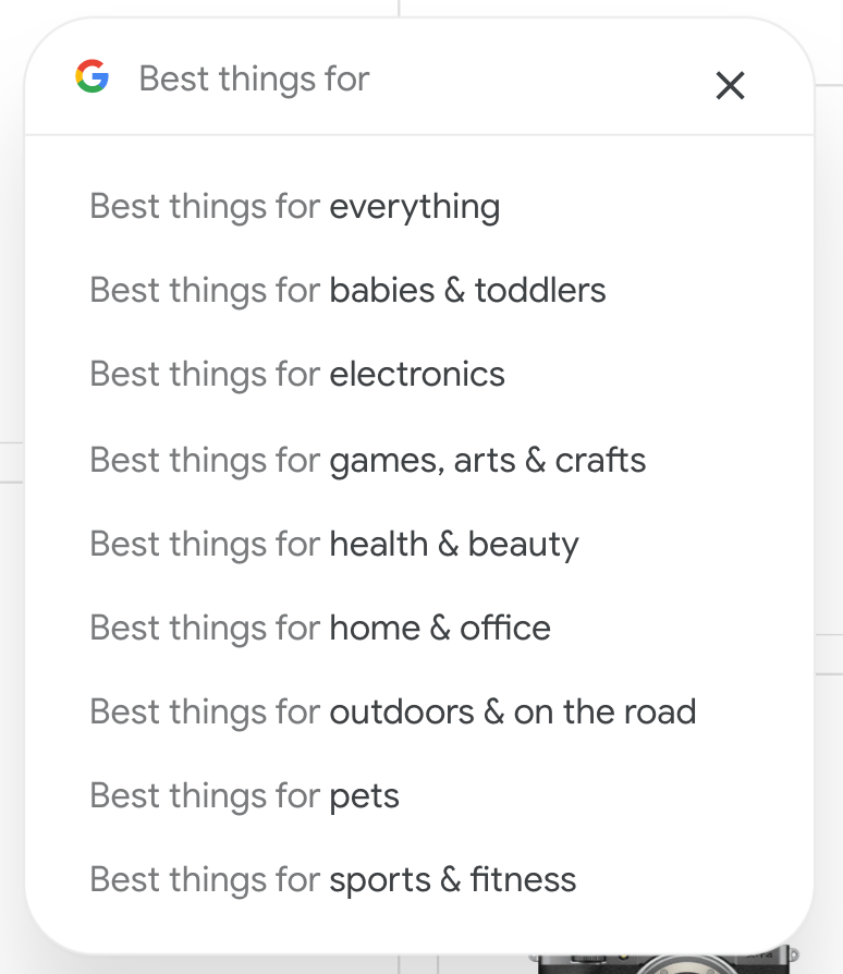 Best Things
