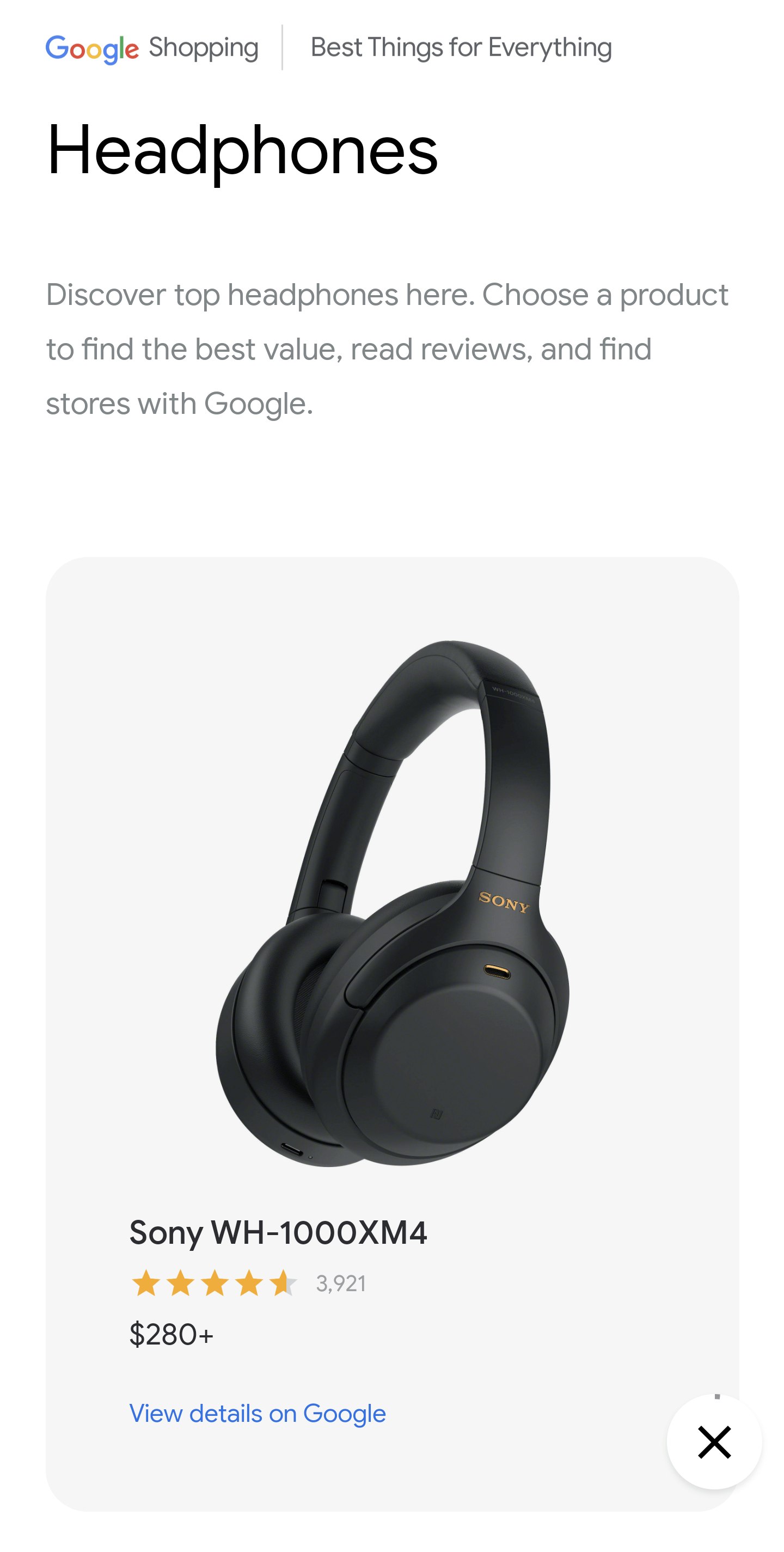 SONY WH-1000XM4