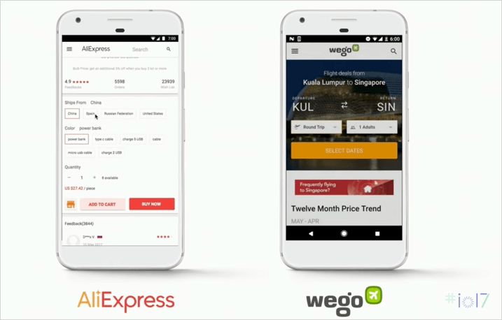 AliExpressとWegoはamp-bindを実装