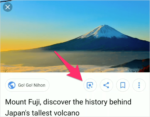 画像検索の Google Lens