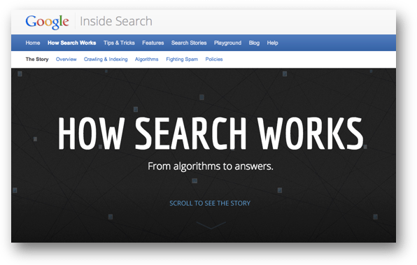 HOW SEARCH WORKS
