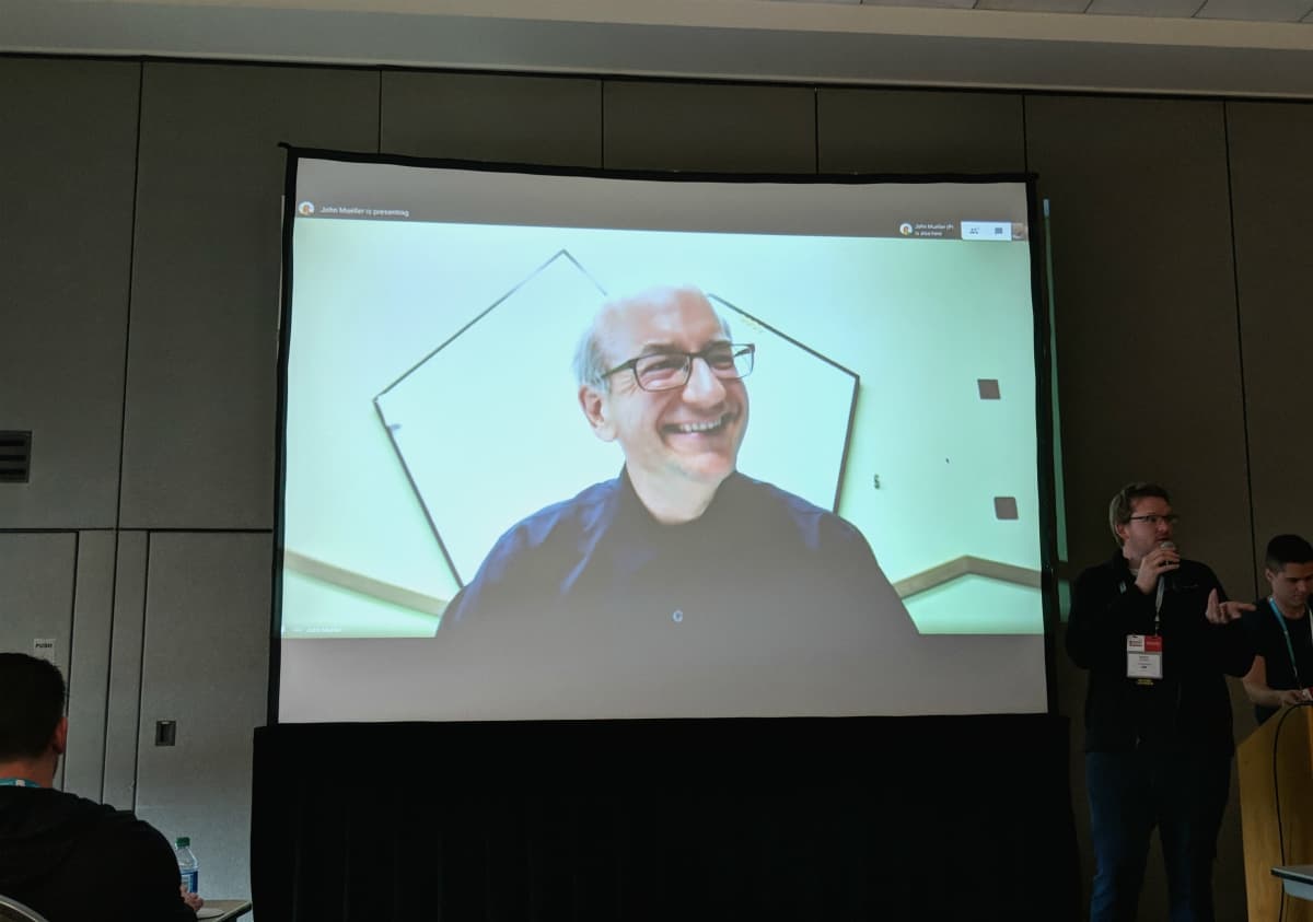 John Mueller at MNSearch Summit 2019