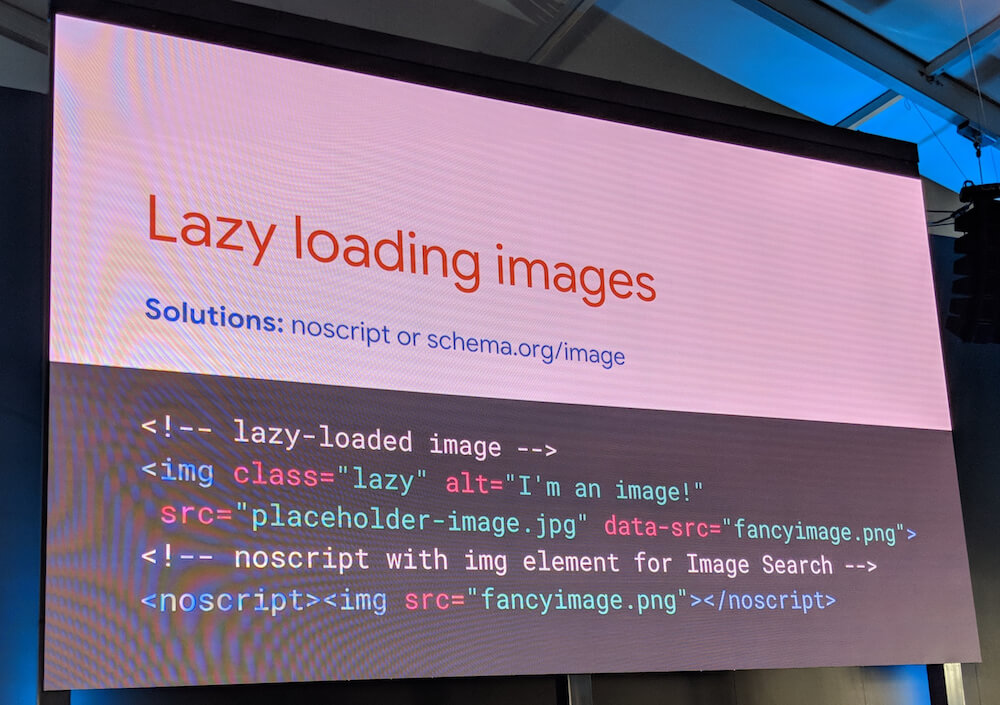 noscript タグで画像を指定