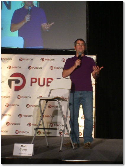 Matt Cutt at PubCon