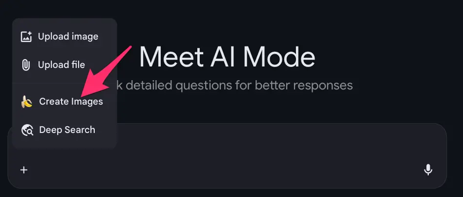 Nano Banana in AI Mode