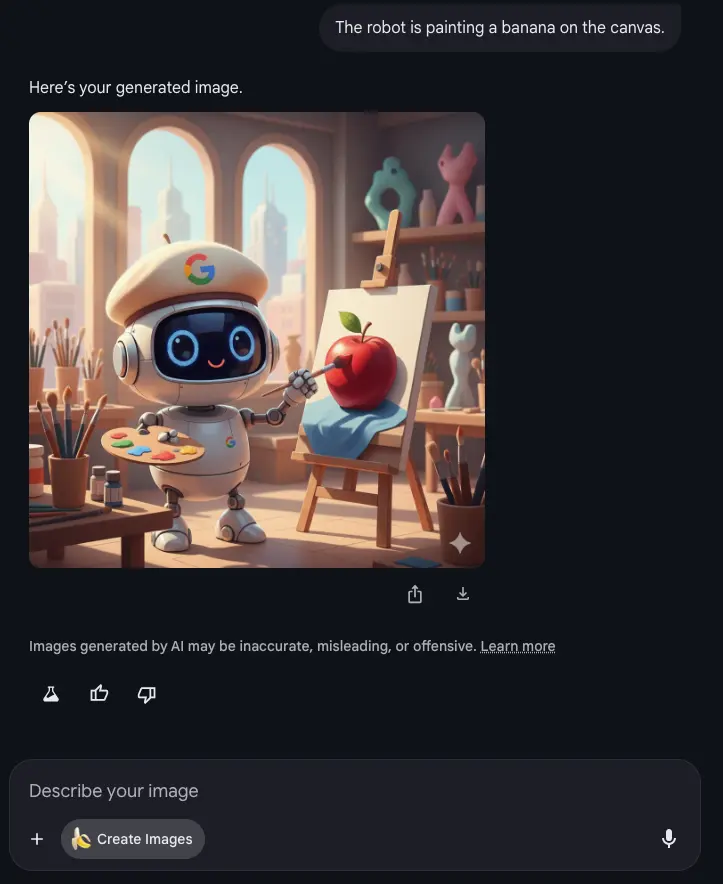 Nano Banana in AI Mode