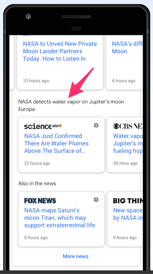 NASA News in TOP STORIES