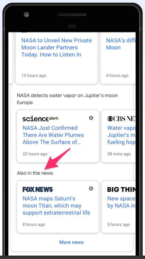 NASA News in TOP STORIES