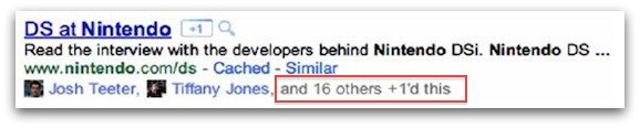 その他のユーザーが+1