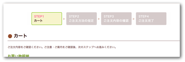 購入ステップ