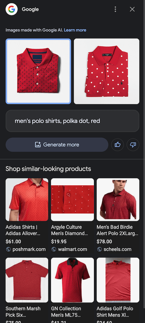 Shop with Google AI