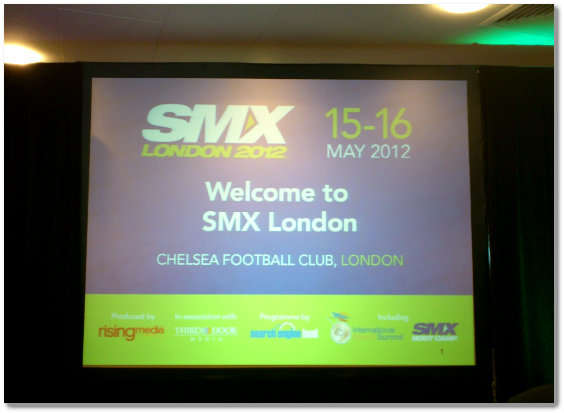 Welcom to SMX London
