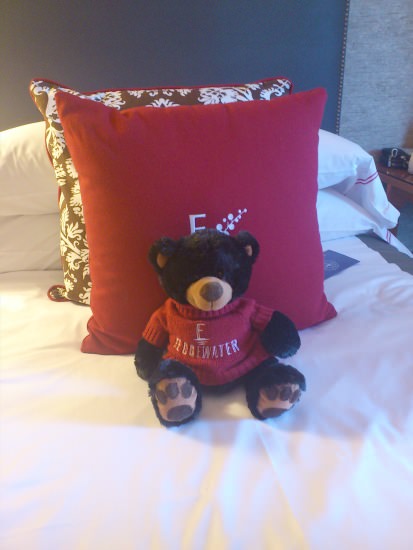 エッジウォーターホテルのクマ
