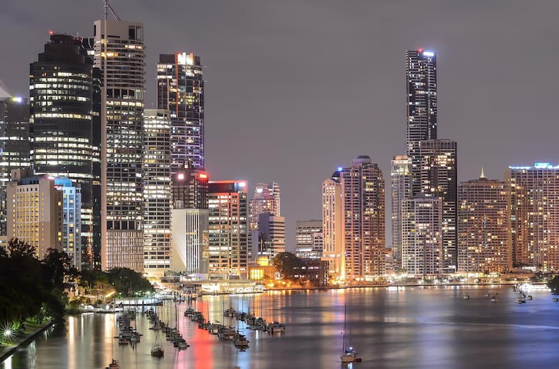 outhbank Brisbane City Lights