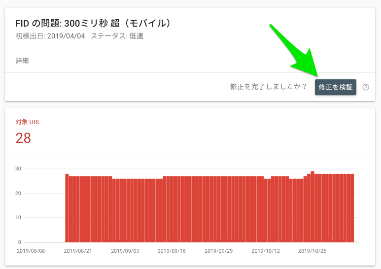 修正を検証