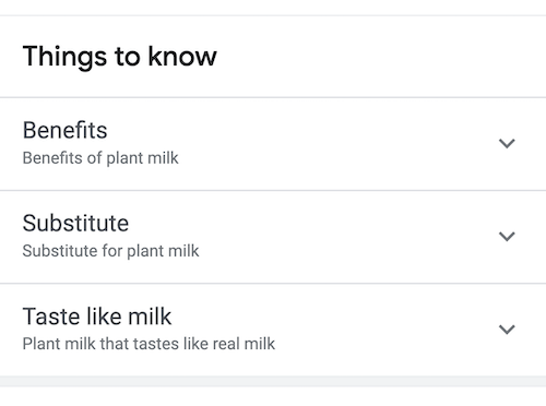 Things to know