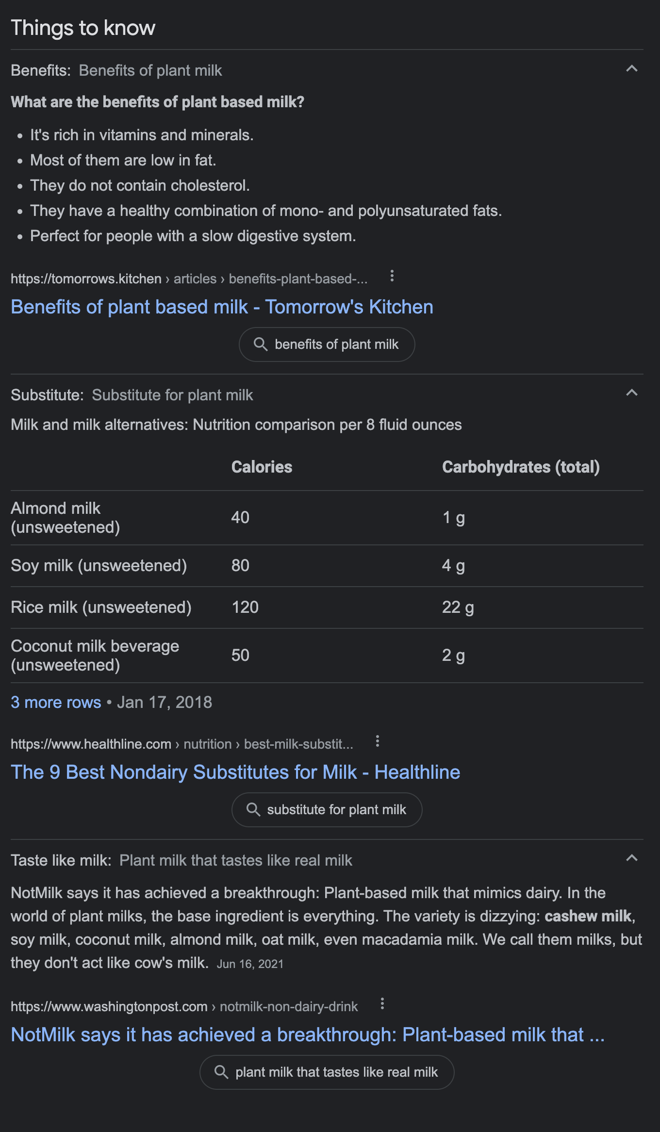 Things to know on desktop search