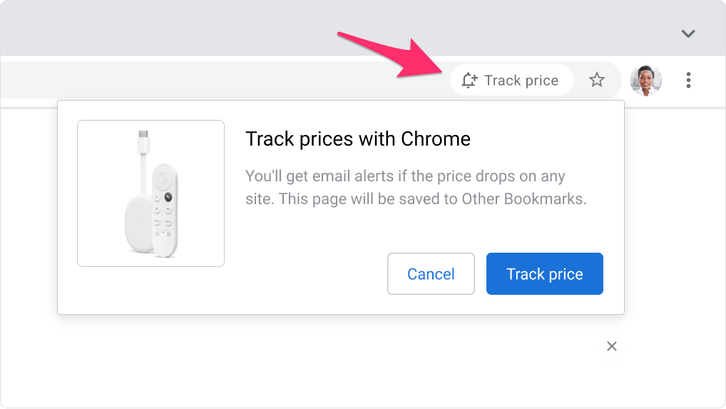 Track price