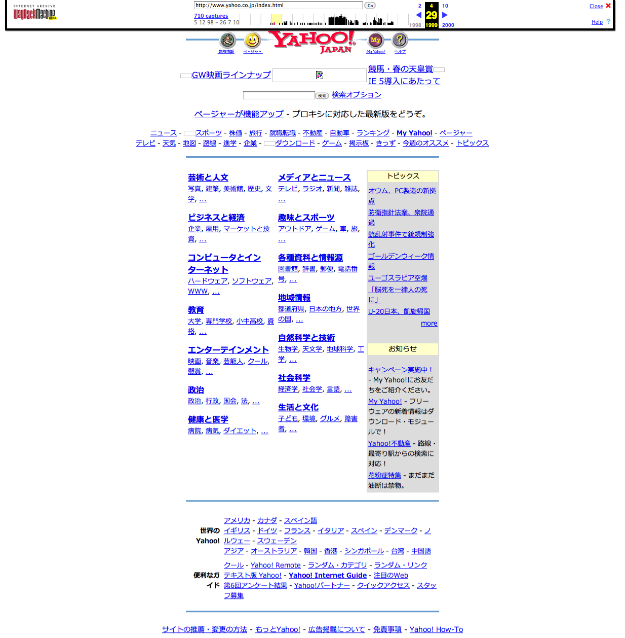 サイトの過去の姿を見るツール Wayback Machineがリニューアル 海外seo情報ブログ