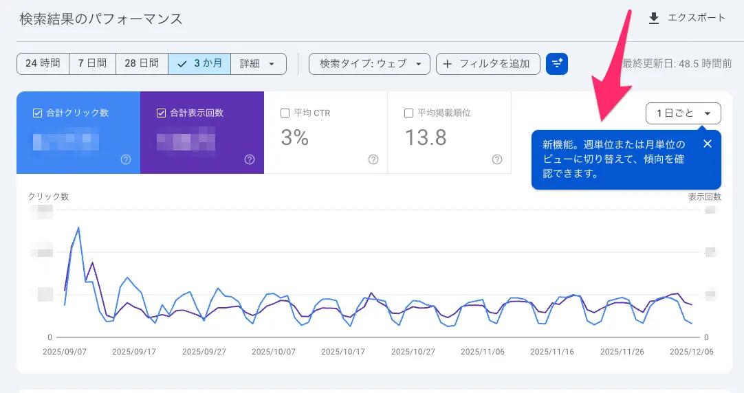 ビュー切り替え