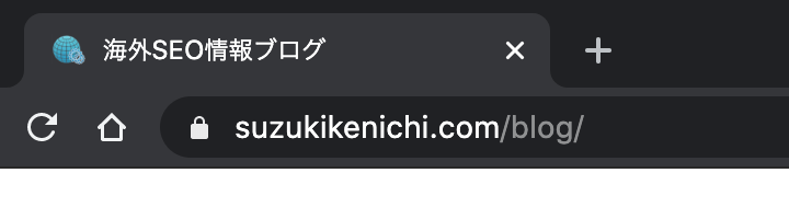 https と www がない URL