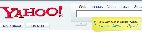 Yahoo! Search Assist ヤフーサーチアシスト 登場
